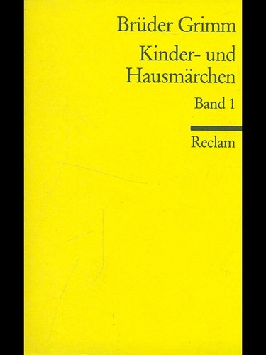 Kinder und hausmarchen band - kinder-und, 1